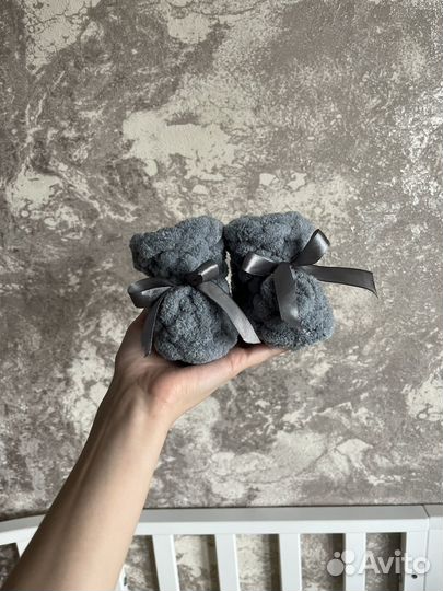 Вязанный плед детский