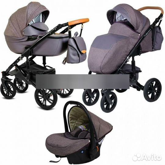 Детская коляска Alis Camaro 3 в 1 с автокреслом