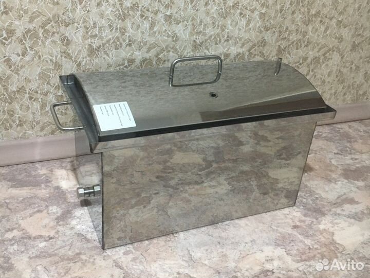 Коптильня горячего копчения из нержавейки