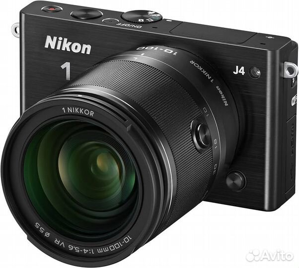 Nikon 1 Nikkor VR 10-100mm f/4-5.6+Фильтр+Крышки+