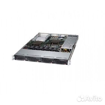 Сервер Supermicro SYS-6017R CSE-815 4х3,5