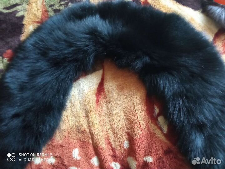 Меховой воротник писец