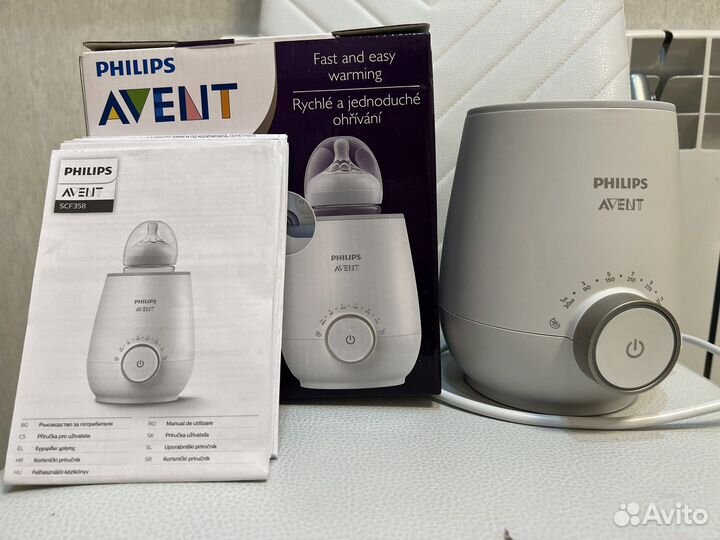 Подогреватель для бутылочек philips avent