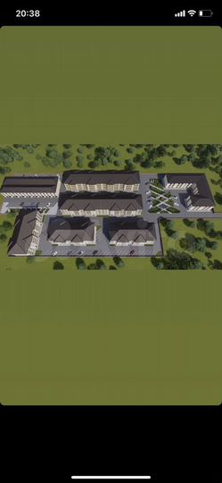 1-к. квартира, 36,6 м², 2/4 эт.