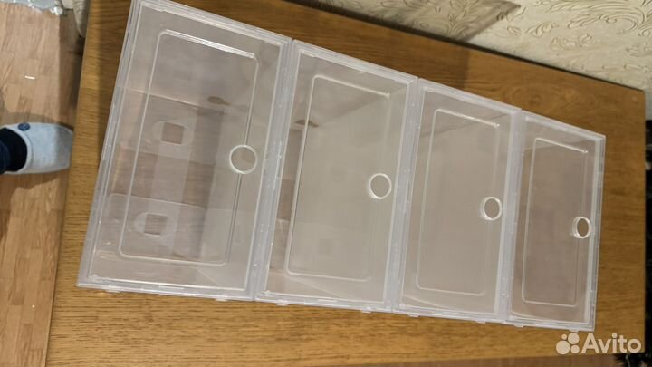 Коробки для обуви прозрачные, удобные