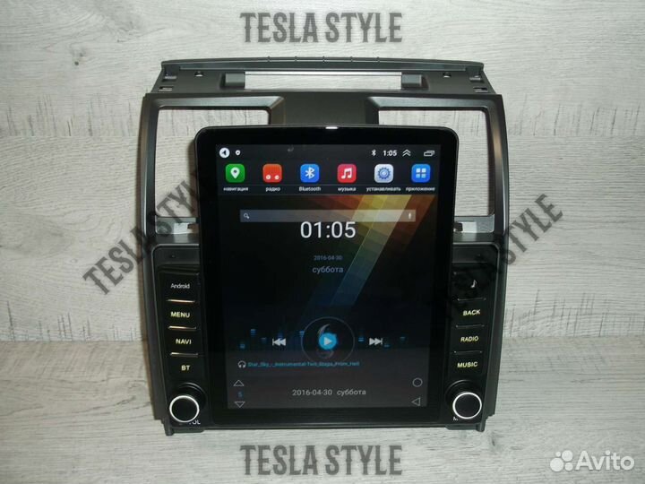 Магнитола UAZ Patriot Tesla Android GPS WiFi