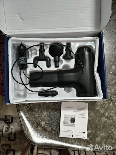 Массажный мышечный пистолет Fascial Gun KH-320