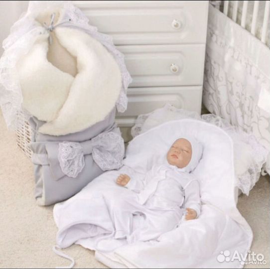 Конверт на выписку зимний