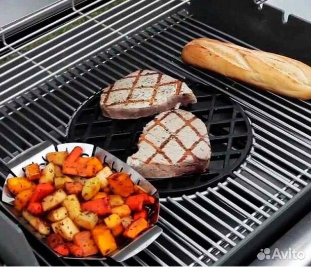 Гриль газовый Weber Spirit II E-310 GBS, черный