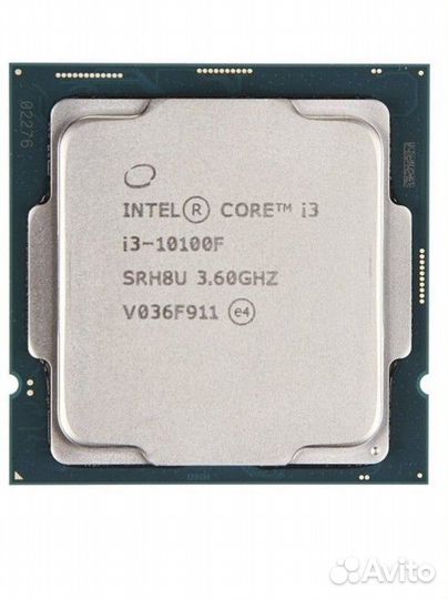 Процессор intel Core i3-10100F LGA1200 OEM