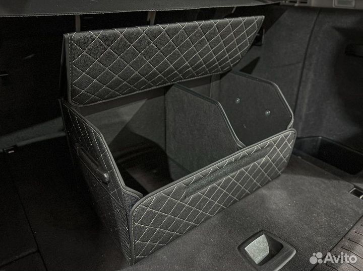 Органайзер L черный, белая строчка 1