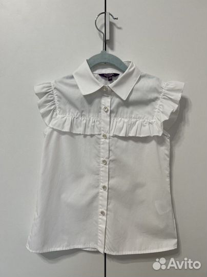 Рубашки и водолазки на девочку 122-128