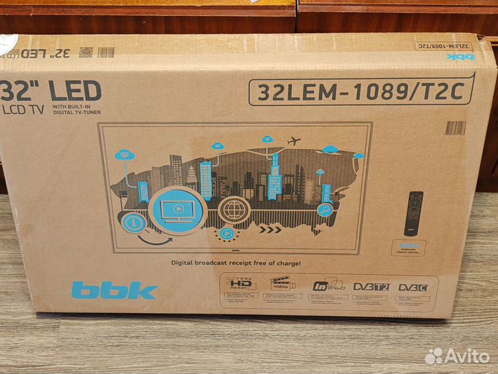 Телевизор BBK 32LEM-1089/T2C
