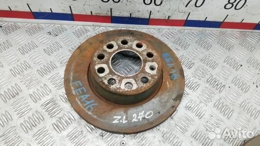 Диск тормозной задний skoda superb 2 (EEA16LR01)