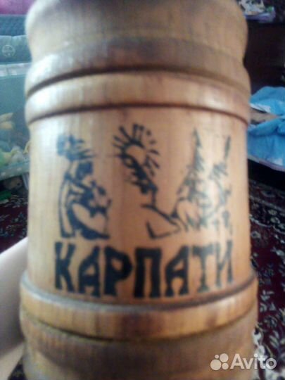 Деревянная кружка СССР