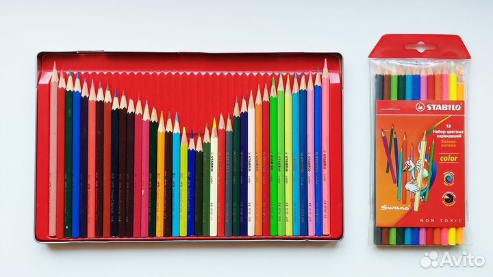 Faber-Castell карандаши цветные шестигранные