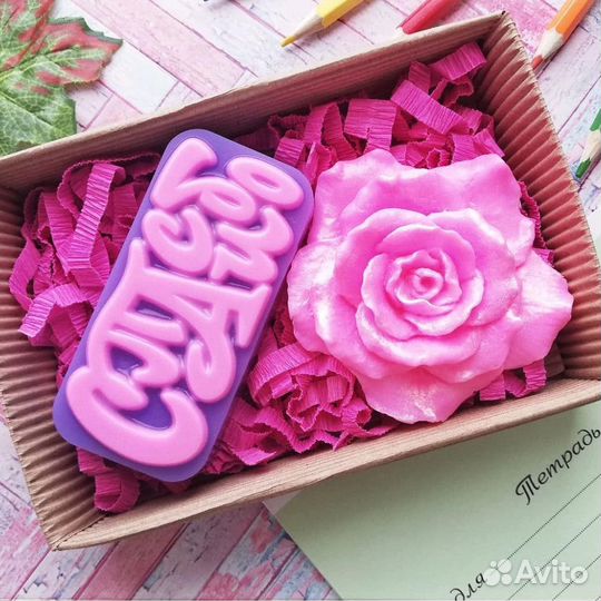 Мыло ручной работы разные