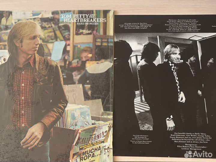 TOM petty AND THE heartbreakers hard promises