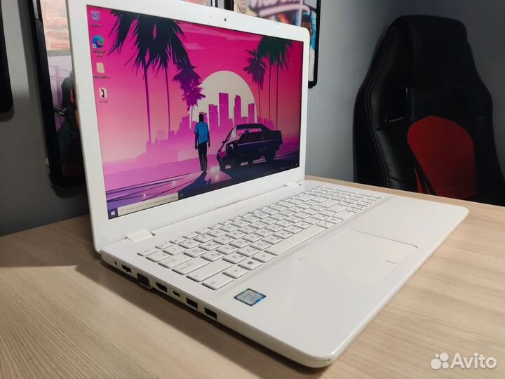Игровой ноутбук Asus i3-8/ssd/hdd/mx130/full hd
