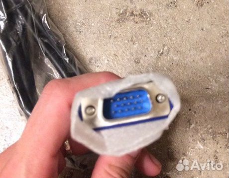 Кабели VGA, сетевой кабель