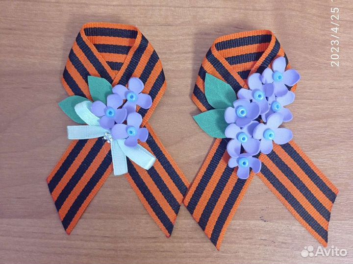 Георгиевская лента брошь