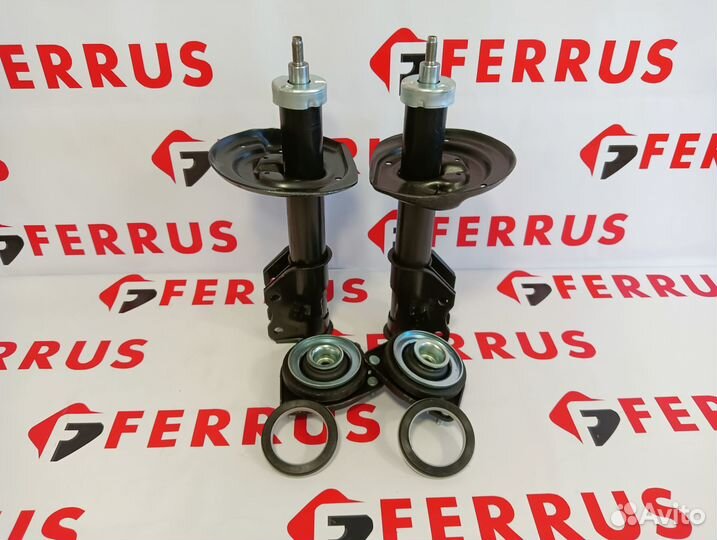 Стойки передние 2шт + опоры Лада Веста 2180