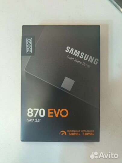 SSD Samsung 870 Evo 250gb SATA