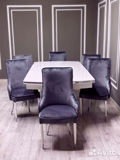 Стол и стулья от производителя. В наличии