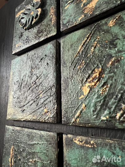 Декоративное панно из дерева