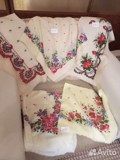 Платки и шали СССР