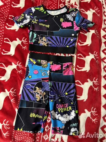 Велосипедки и топ р. 128-140