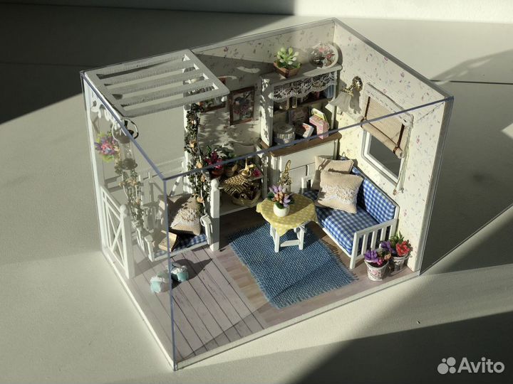 Миниатюрный домик DIY