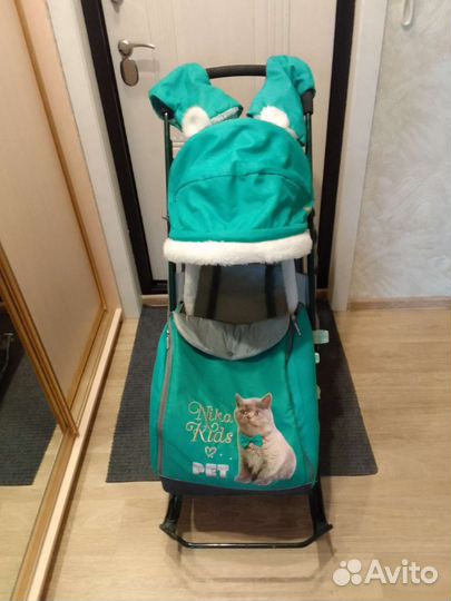 Коляска санки