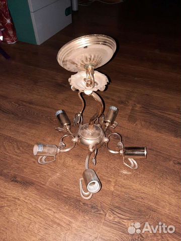 Люстра потолочная бу