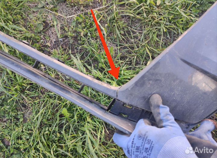 Бампер не целый передний с решёткой Audi A3 2017