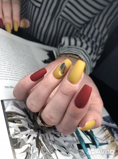 Наращивание, маникюр