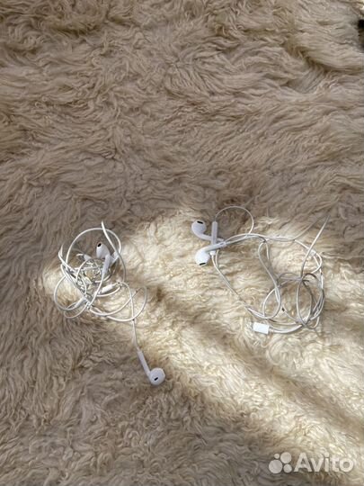 Наушники для айфона iPhone проводные