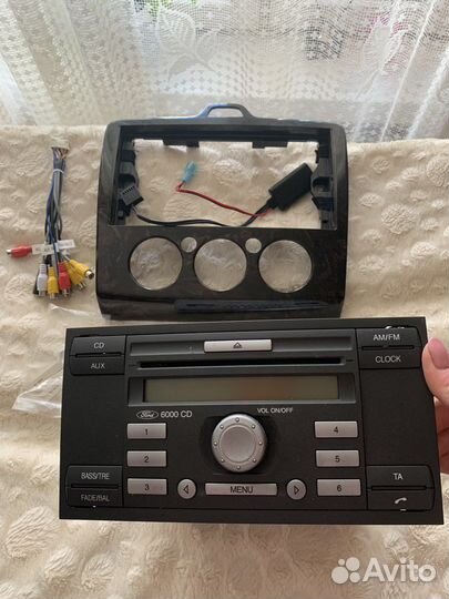Штатная магнитола ford 6000cd