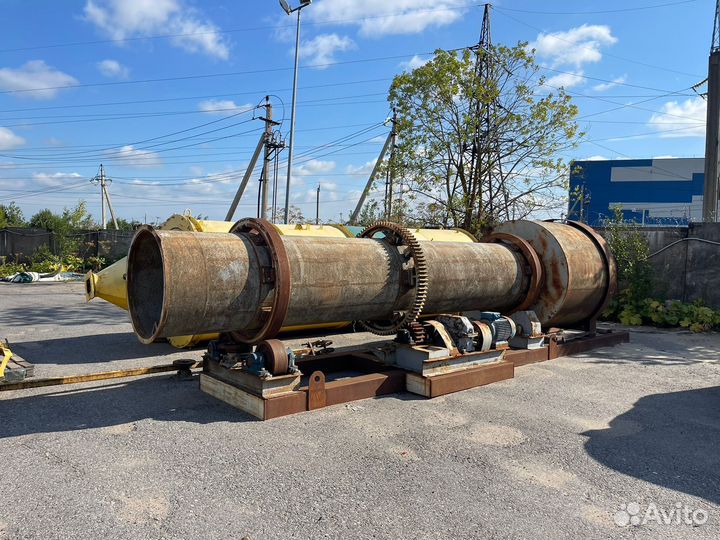 Сушильный барабан 10 тонн