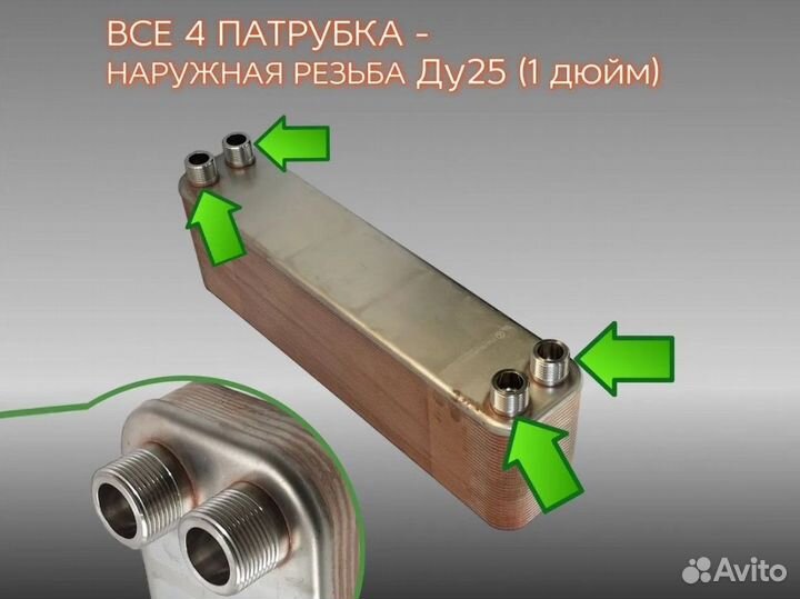 Паяный теплообменник тт50-70