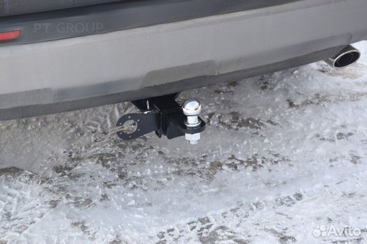 Фаркоп Toyota RAV4 с 2019 г.в. (съемный квадрат)