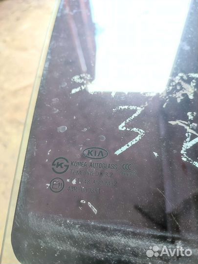 Боковое стекло Kia Sorento XM