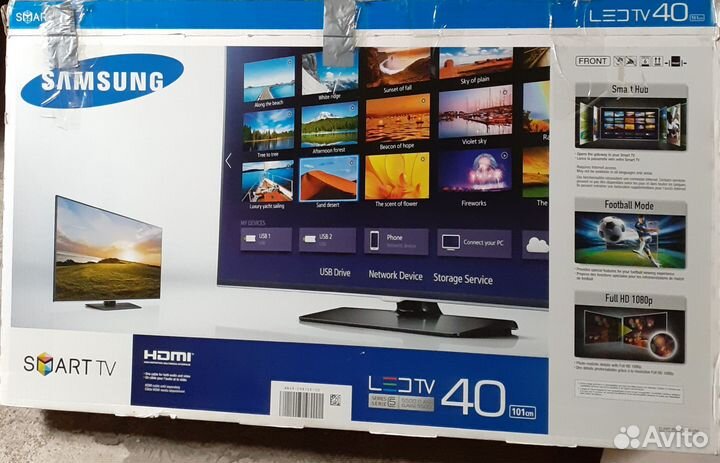 Телевизор SMART tv Samsung бу на запчасти