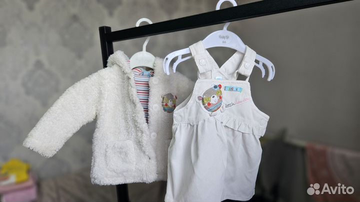 Вещи пакетом на девочку 68