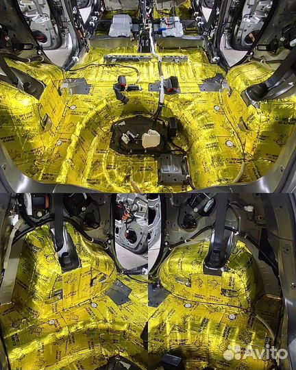 Шумоизоляция автомобиля Comfort, шумоф