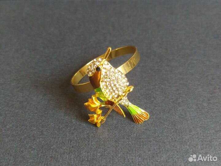 Кольца для салфеток сервировочное птичка
