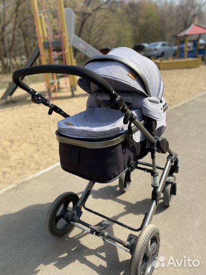 Коляска luxmom 3 в 1 бу