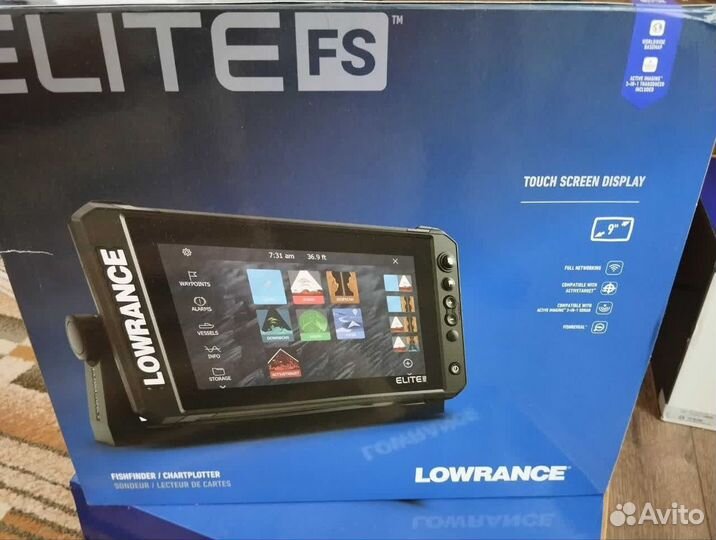 Эхолот lowrance elite 9 fs