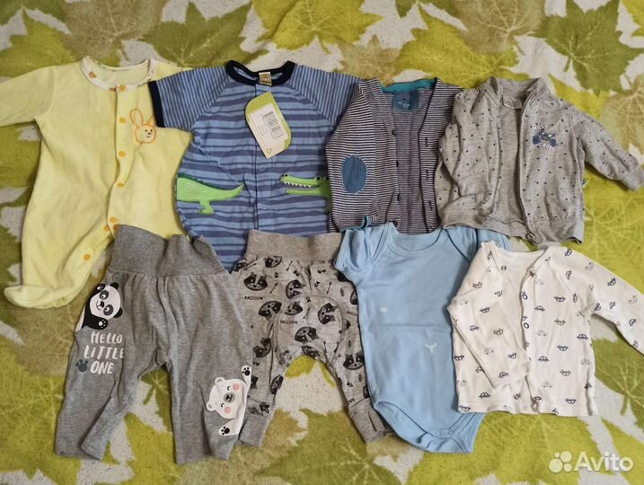 Детские вещи пакетом на мальчика