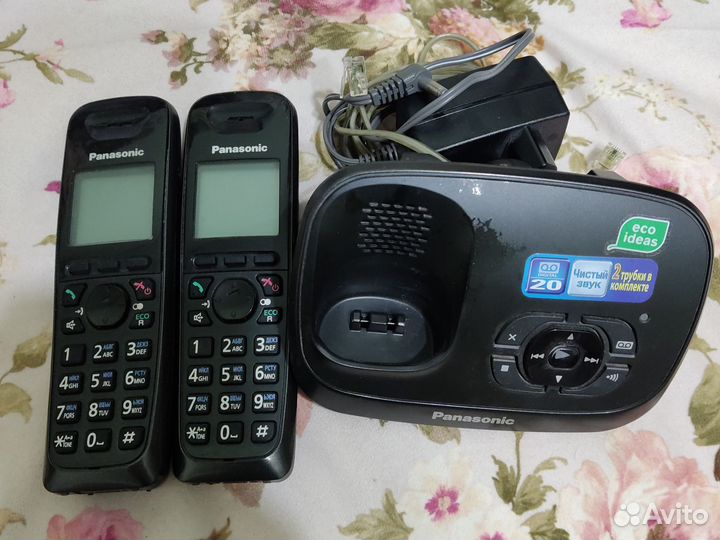 Радиотелефон Panasonic (2 трубки)